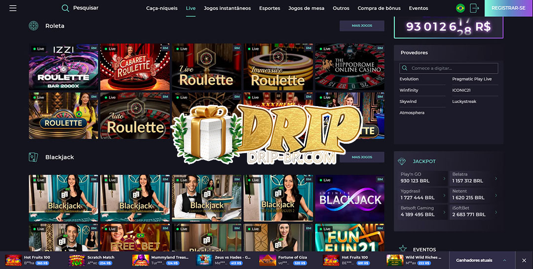 drip casino