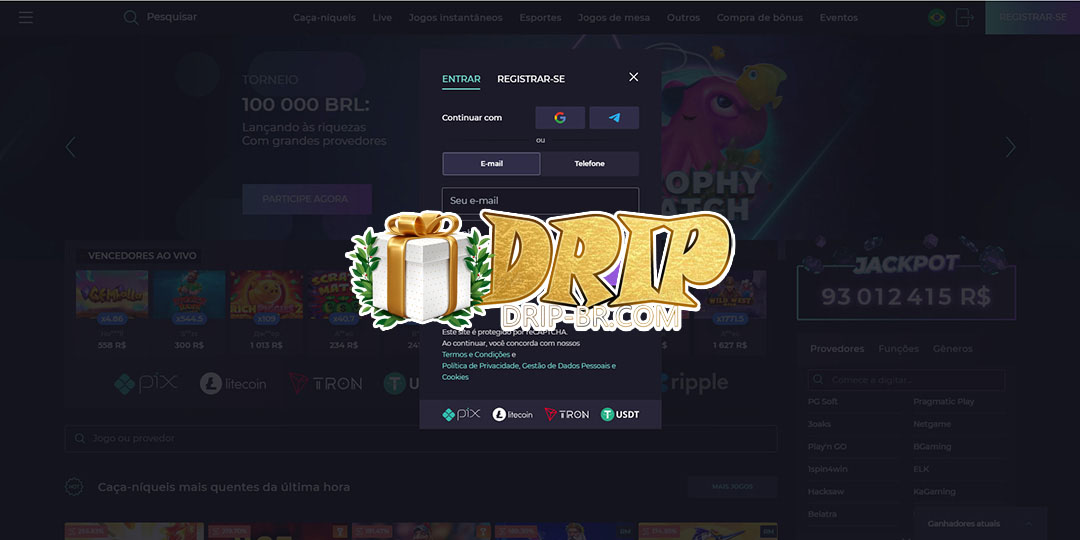 drip login